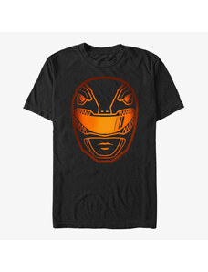 Pánské tričko Merch Hasbro Vault Power Rangers - Helmet Carving Unisex T-Shirt Black