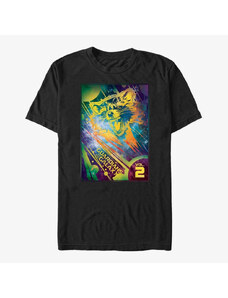 Pánské tričko Merch Marvel GOTG 2 - Space Lord Unisex T-Shirt Black