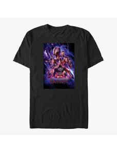 Pánské tričko Merch Marvel Avengers: Endgame - Avengers Poster Unisex T-Shirt Black
