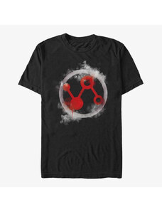 Pánské tričko Merch Marvel Avengers: Endgame - Ant Man Spray Logo Unisex T-Shirt Black