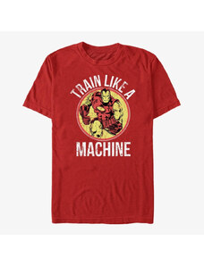 Pánské tričko Merch Marvel Avengers Classic - Train Iron Unisex T-Shirt Red