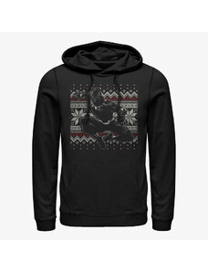 Pánská mikina Merch Marvel Avengers Classic - Panther Holiday Unisex Hoodie Black