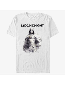 Pánské tričko Merch Marvel Moon Knight - Moon Knight Fade Unisex T-Shirt White