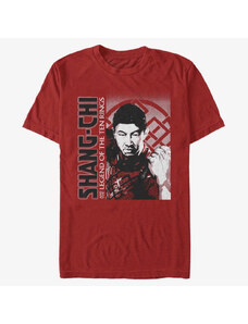 Pánské tričko Merch Marvel Shang-Chi - Chi Focus Unisex T-Shirt Red