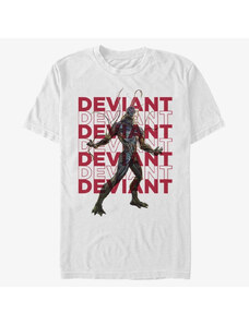 Pánské tričko Merch Marvel The Eternals - DEVIANT REPEATING Unisex T-Shirt White