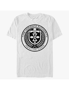 Pánské tričko Merch Marvel Loki - TVA FRONT CHEST Unisex T-Shirt White