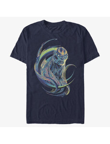 Pánské tričko Merch Marvel The Eternals - KRO Colors Unisex T-Shirt Navy Blue