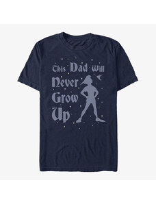 Pánské tričko Merch Disney Peter Pan - This Dad Wont Grow Up Unisex T-Shirt Navy Blue