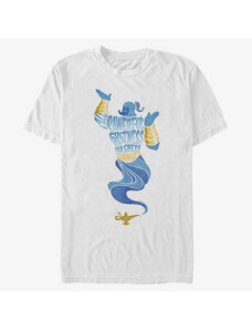 Pánské tričko Merch Disney Aladdin Live Action - Another All Powerful Genie Unisex T-Shirt White