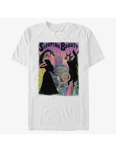 Pánské tričko Merch Disney Sleeping Beauty - Sleeping Beauty Poster Unisex T-Shirt White