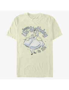 Pánské tričko Merch Disney Alice in Wonderland - Alice UnBirthday Unisex T-Shirt Natural