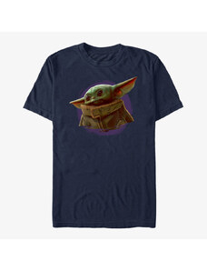 Pánské tričko Merch Star Wars: Classic - Orange Ball Unisex T-Shirt Navy Blue