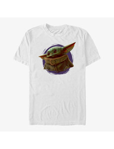 Pánské tričko Merch Star Wars: Classic - Orange Ball Unisex T-Shirt White