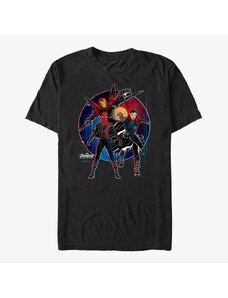 Pánské tričko Merch Marvel Avengers: Infinity War - Iron Strange Spider Unisex T-Shirt Black
