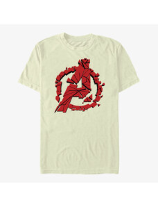 Pánské tričko Merch Marvel Avengers Endgame - Avengers Shattered Unisex T-Shirt Natural