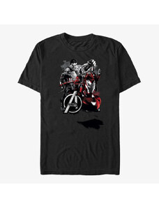 Pánské tričko Merch Marvel Avengers: Infinity War - Classic Heroes Unisex T-Shirt Black