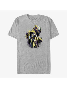 Pánské tričko Merch Marvel Avengers Endgame - Titan Frame Unisex T-Shirt Heather Grey