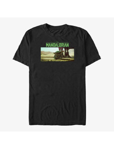 Pánské tričko Merch Star Wars: The Mandalorian - Still Looking Unisex T-Shirt Black