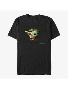 Pánské tričko Merch Star Wars: The Mandalorian - Unknown Species Unisex T-Shirt Black
