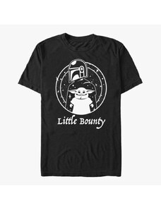 Pánské tričko Merch Star Wars: The Mandalorian - Little Bounty Unisex T-Shirt Black