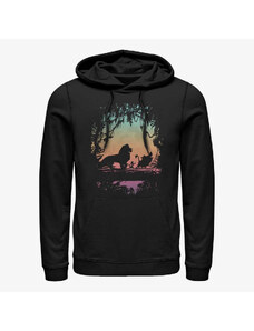 Pánská mikina Merch Disney The Lion King - Eastern Trail Unisex Hoodie Black