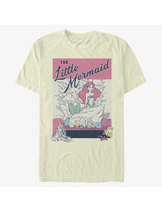 Pánské tričko Merch Disney The Little Mermaid - Atlantica Ariel Unisex T-Shirt Natural