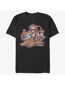 Pánské tričko Merch Disney Aladdin - Abu Unisex T-Shirt Black