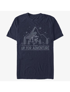 Pánské tričko Merch Disney Frozen - Outdoor Adventure Unisex T-Shirt Navy Blue
