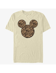 Pánské tričko Merch Disney Classic Mickey - Mickey Tiger Fill Unisex T-Shirt Natural