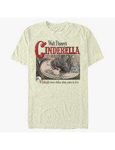 Pánské tričko Merch Disney Cinderella - Cinderella Cover Unisex T-Shirt Natural