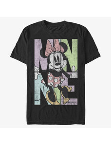 Pánské tričko Merch Disney Classic Mickey - MINNIE NAME FILL Unisex T-Shirt Black