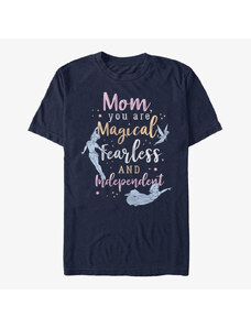 Pánské tričko Merch Disney Peter Pan - Magical Fearless Independent Unisex T-Shirt Navy Blue