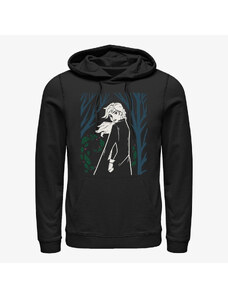 Pánská mikina Merch Disney Frozen 2 - Elsa Wooded Unisex Hoodie Black