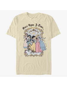Pánské tričko Merch Disney Princesses - Vintage Princess Group Unisex T-Shirt Natural