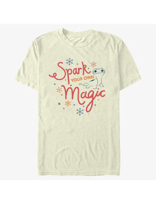 Pánské tričko Merch Disney Frozen 2 - Spark Your Magic Unisex T-Shirt Natural