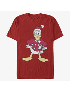 Pánské tričko Merch Disney Mickey Classic - Donald Hat Unisex T-Shirt Red
