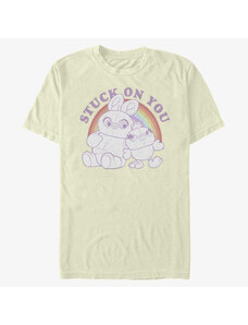 Pánské tričko Merch Disney Toy Story 4 - Rainbow Pals Unisex T-Shirt Natural