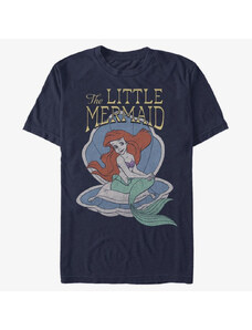 Pánské tričko Merch Disney The Little Mermaid - Little Mermaid Redux Unisex T-Shirt Navy Blue
