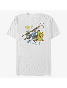 Pánské tričko Merch Disney A Bug's Life - Big Leaf Unisex T-Shirt White