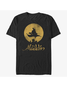 Pánské tričko Merch Disney Aladdin - New World Unisex T-Shirt Black