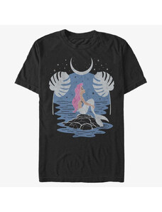 Pánské tričko Merch Disney The Little Mermaid - CELESTIAL ARIEL Unisex T-Shirt Black
