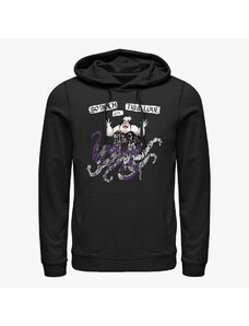 Pánská mikina Merch Disney Villains - Ursula Word Fill Unisex Hoodie Black