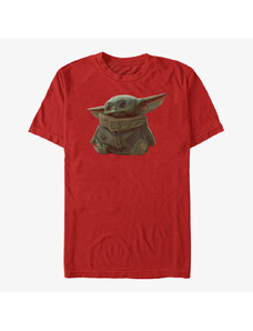 Pánské tričko Merch Star Wars: The Mandalorian - Ball Thief Unisex T-Shirt Red