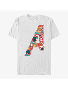 Pánské tričko Merch Marvel Avengers Classic - Avenger Cuties Unisex T-Shirt White