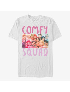 Pánské tričko Merch Disney Wreck-It Ralph 2 - Comfy Squad Selfie Unisex T-Shirt White