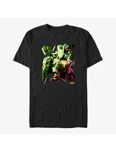 Pánské tričko Merch Marvel Avengers: Infinity War - War Marchine Unisex T-Shirt Black