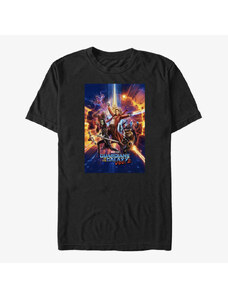 Pánské tričko Merch Marvel GOTG Classic - Rocket Is Cool Unisex T-Shirt Black