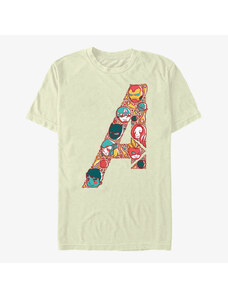 Pánské tričko Merch Marvel Avengers Classic - Avenger Cuties Unisex T-Shirt Natural