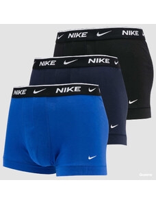 Boxerky Nike Trunk 3Pack C/O Navy/ Blue/ Black