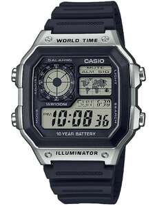 Hodinky Casio AE 1200WH-1CVEF Silver